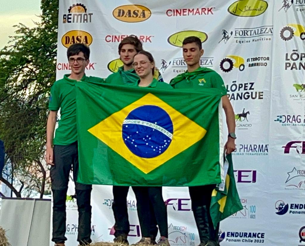 Time Brasil conquista medalha de ouro no Campeonato Panamericano de Enduro Equestre no Chile
