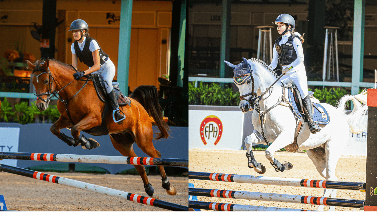 Jovens amazonas se destacam no Concurso Completo de Equitação (CCE) com cavalos da raça Árabe