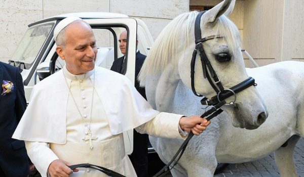 Presente ao Papa destaca a relevância mundial do Cavalo Árabe, uma das raças mais antigas da história